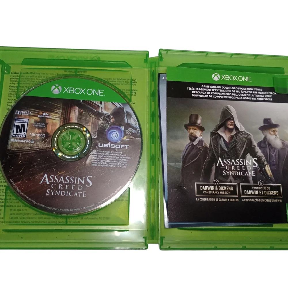 Assassins Creed Microsoft Xbox One Bundle Complete In Box Tested & Works